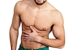 Мужская эпиляция живота